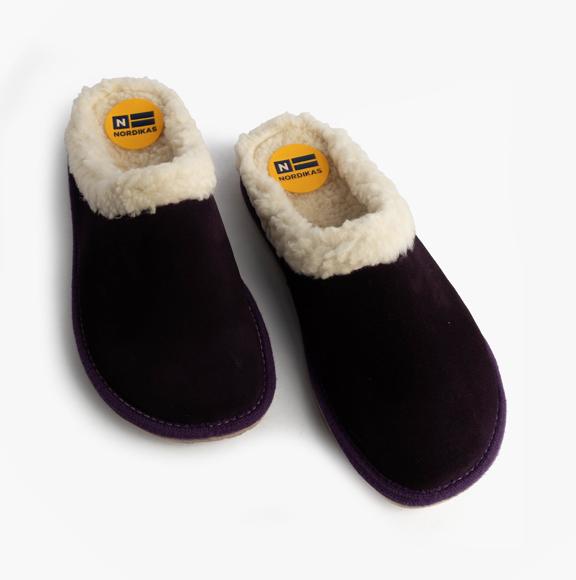 Nordikas Nordikas AFELPADO Womens Mules SlippersPurpura