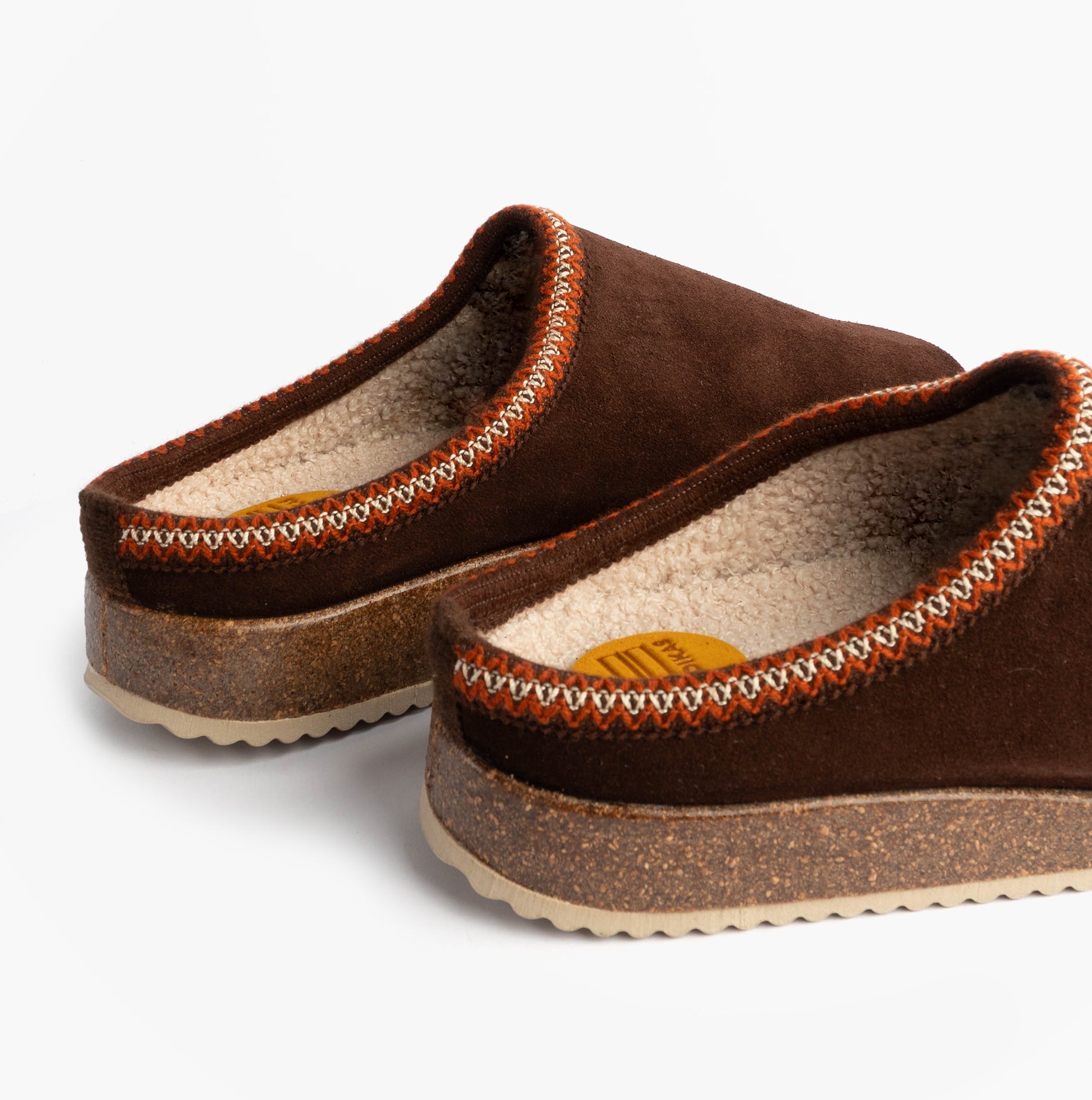 Nordikas 2258 AFELPADO Womens Mule Slippers Brown