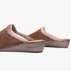 Nordikas AFELPADO PIEDRA MULE Womens Slippers Brown