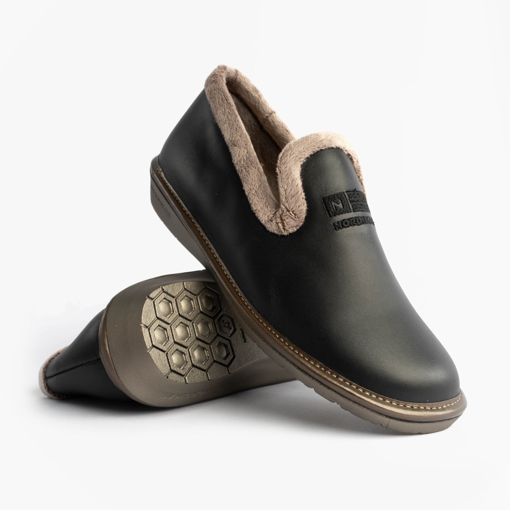Nordikas Nordikas DUBLIN Womens Full Slipper Black