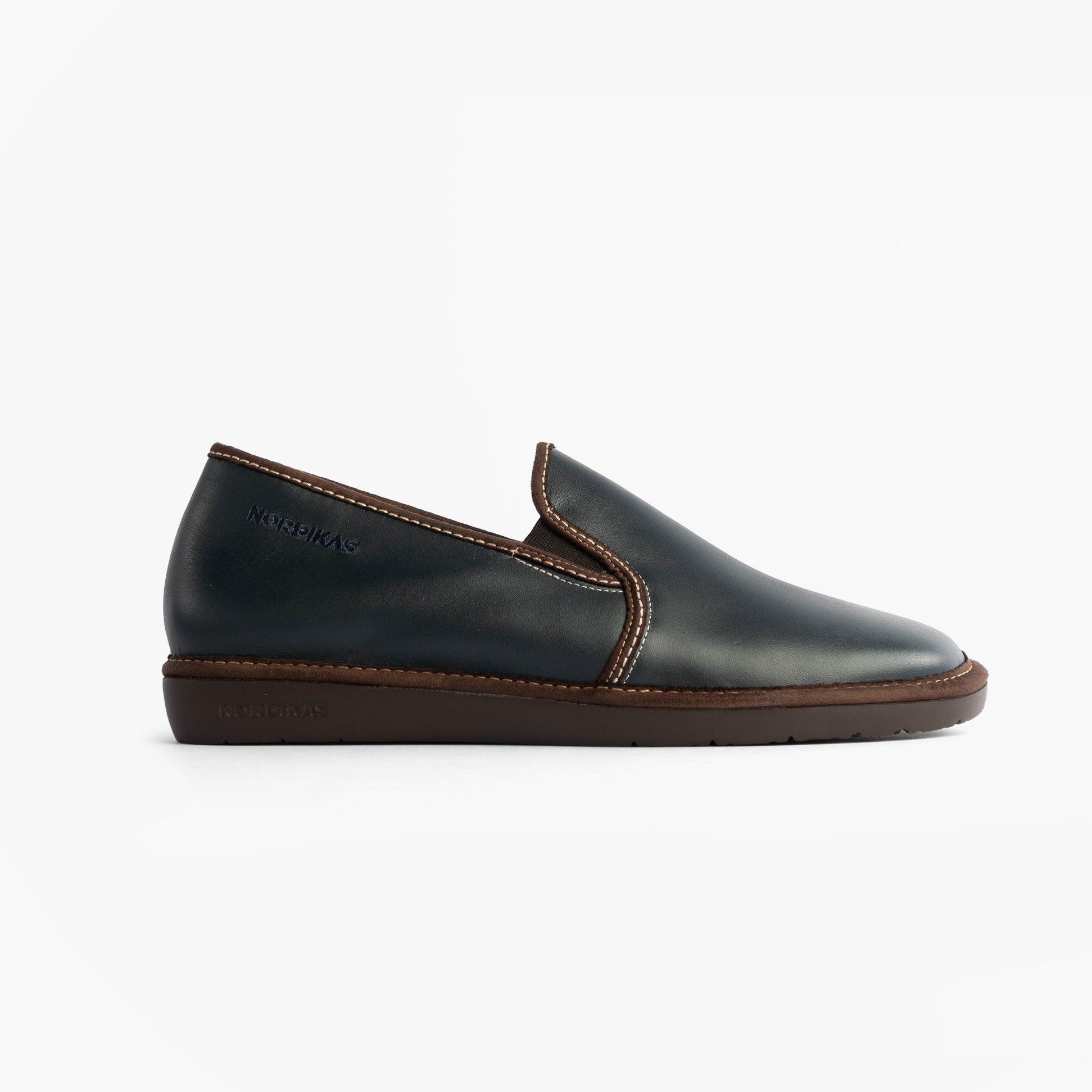 Nordikas Nordikas 663 DUBLIN Mens Full Slippers Navy