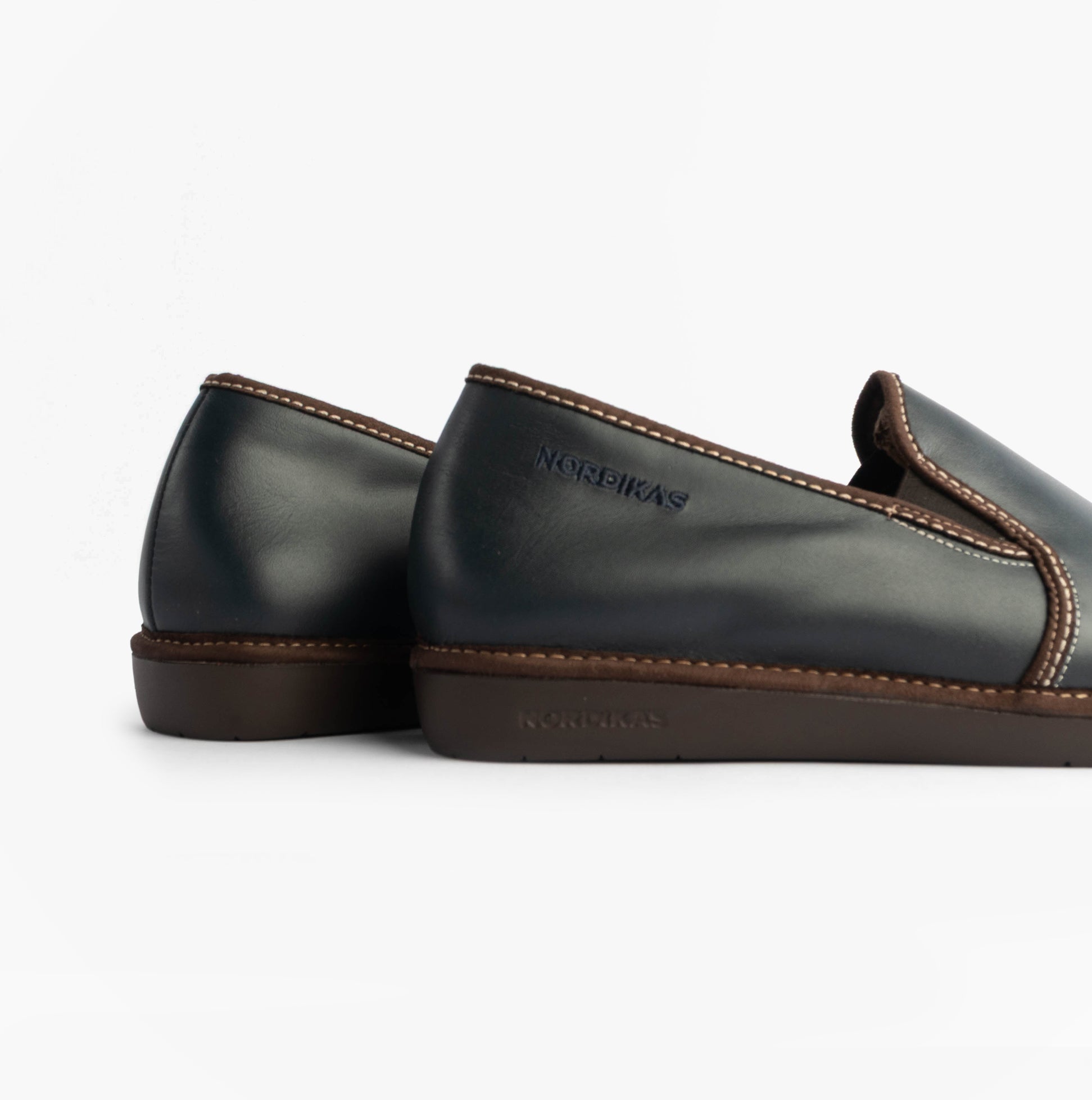 Nordikas Nordikas 663 DUBLIN Mens Full Slippers Navy