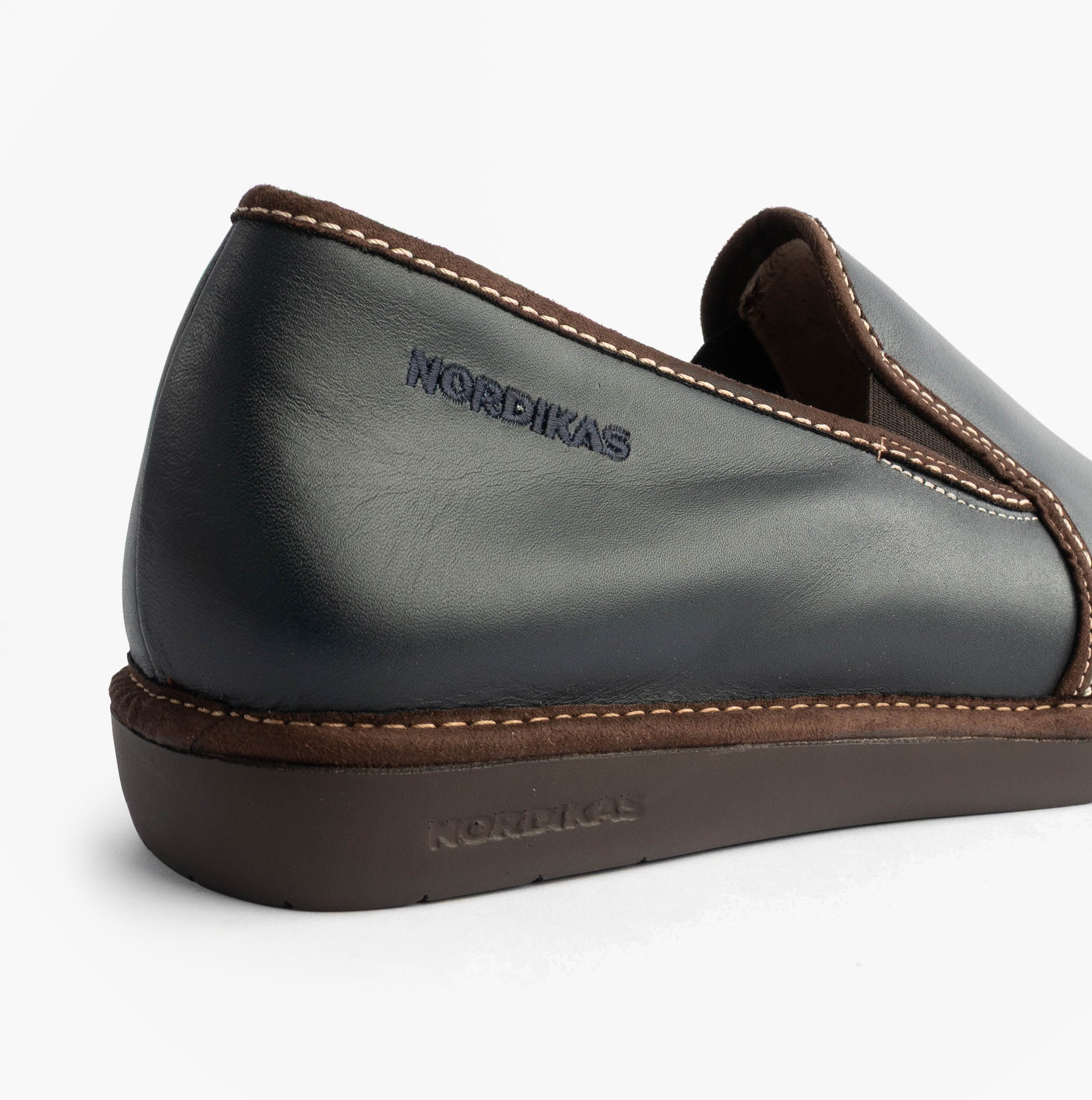 Nordikas Nordikas 663 DUBLIN Mens Full Slippers Navy