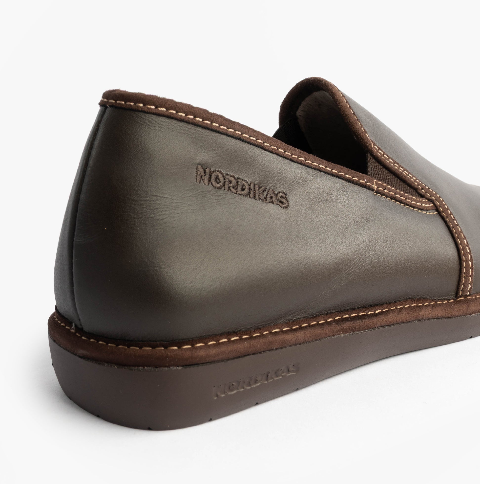 Nordikas Nordikas 663 DUBLIN Mens Full Slipper Slippers Moka
