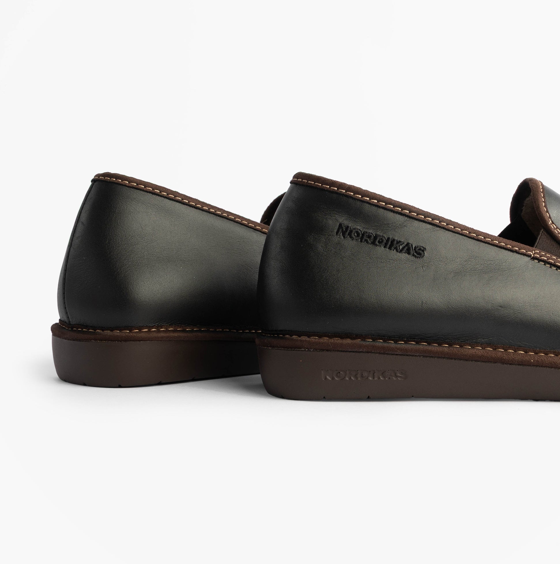 Nordikas Nordikas 663 DUBLIN Mens Full Slippers Black