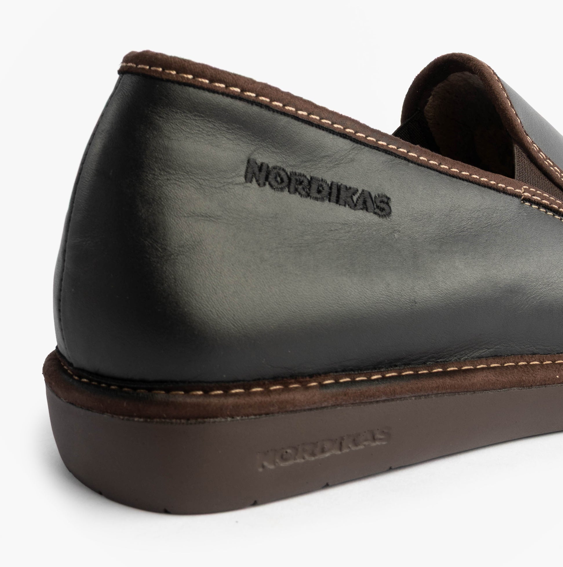 Nordikas Nordikas 663 DUBLIN Mens Full Slippers Black