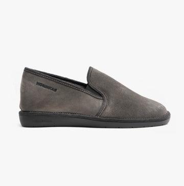 Nordikas 663 (AFELPADO) Mens Full Slippers Grey