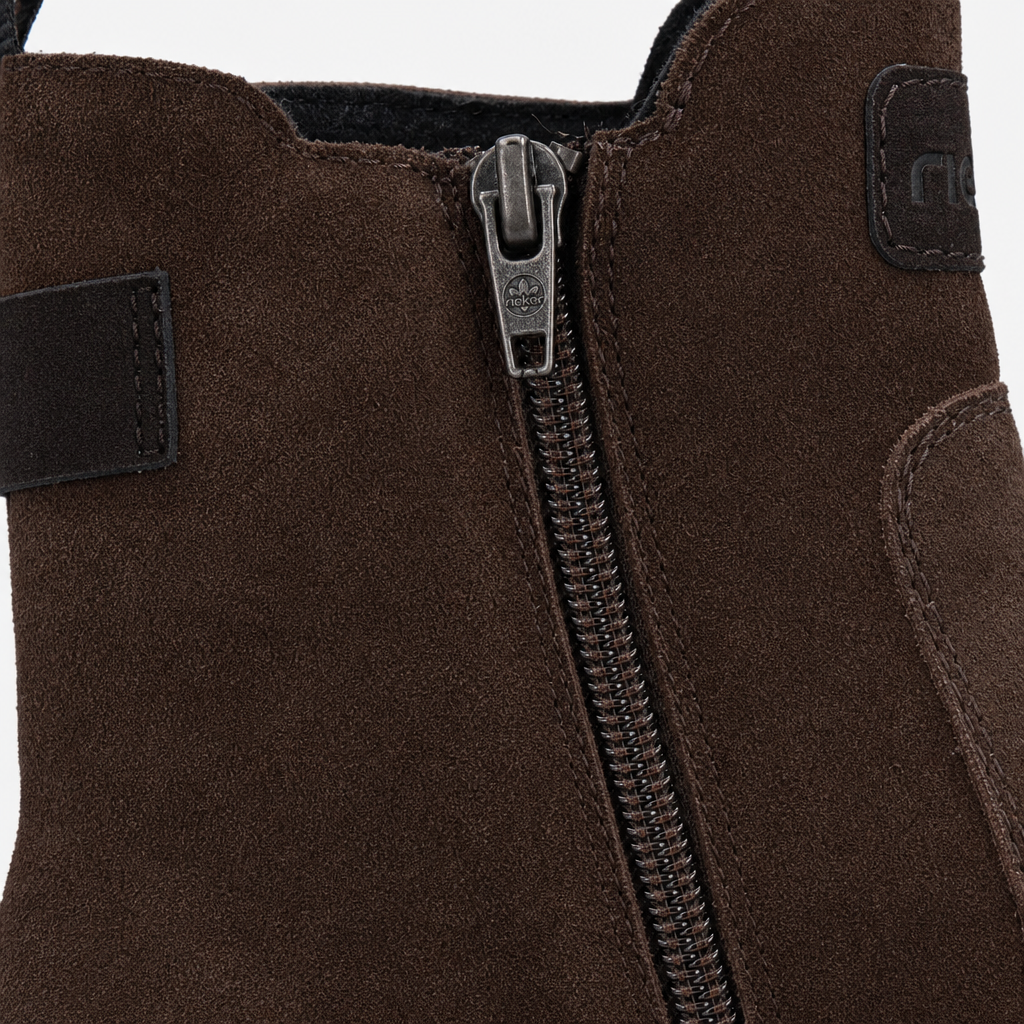 Rieker 75860 Womens Chelsea Boots Mocha/Nougat