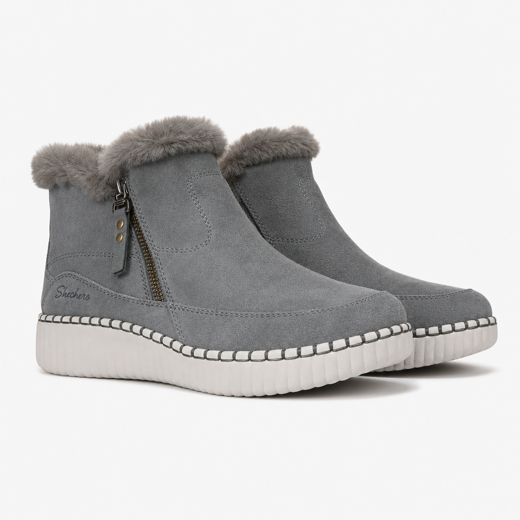 Skechers WILSHIRE BLVD - FRESH ZIP Womens Ankle Boots Olive