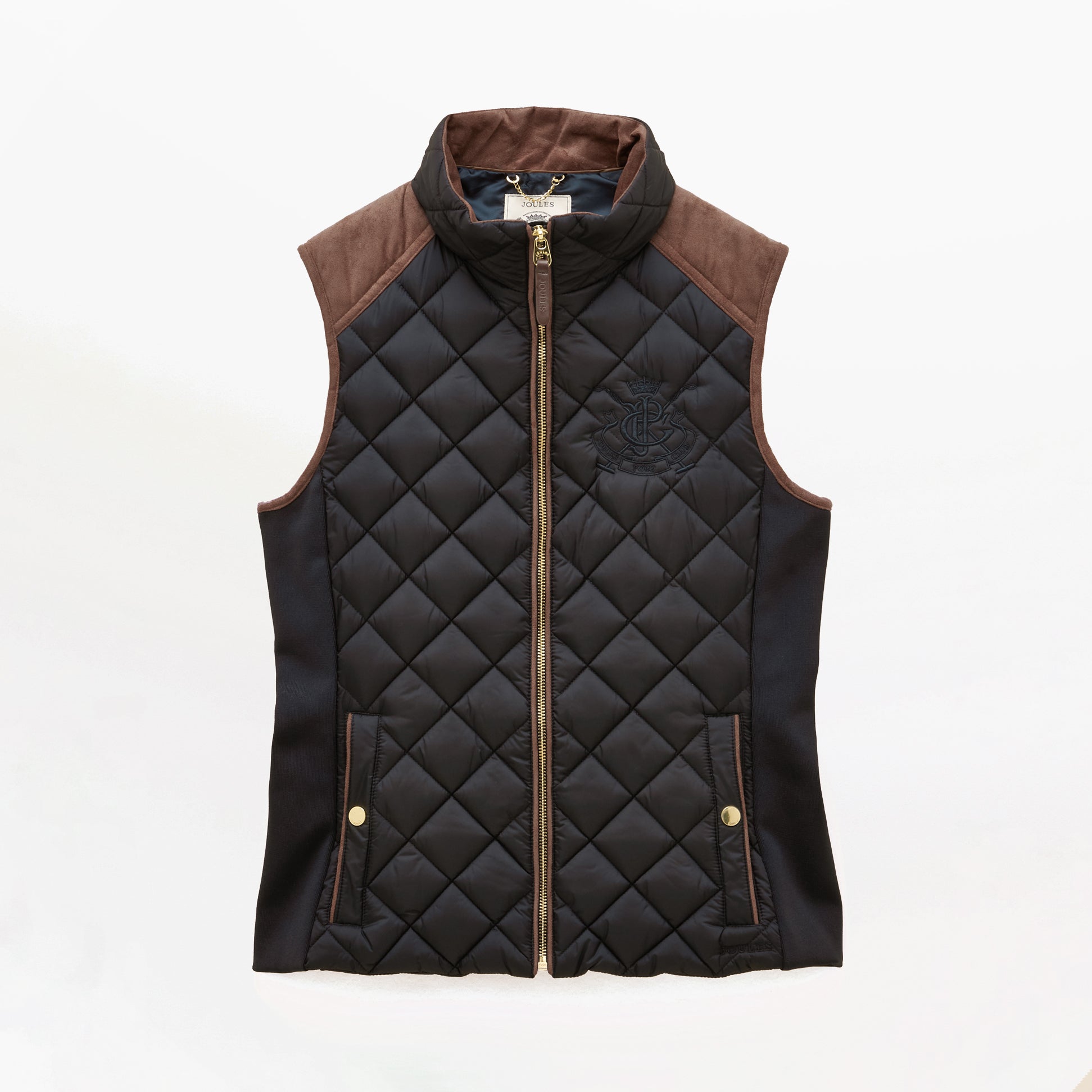 Joules BRAEMAR LUXE GILET Womens Gilets Navy