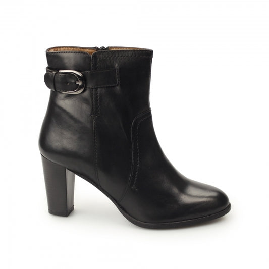 Other CANDIDA Womens Leather High Heel Boots Black