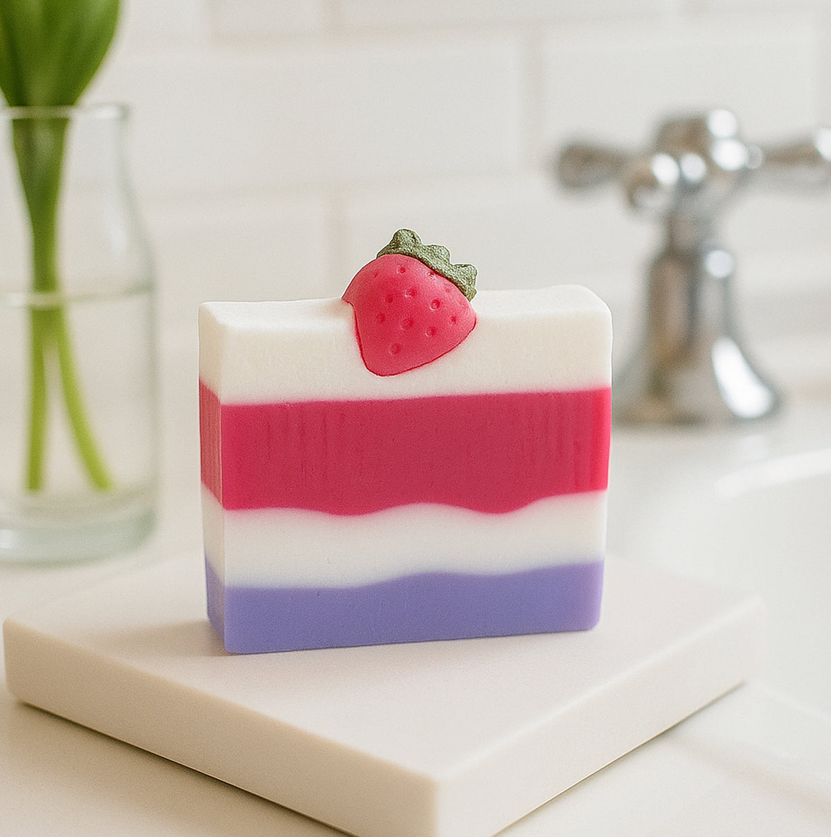 Berry Smooth Soap Slice