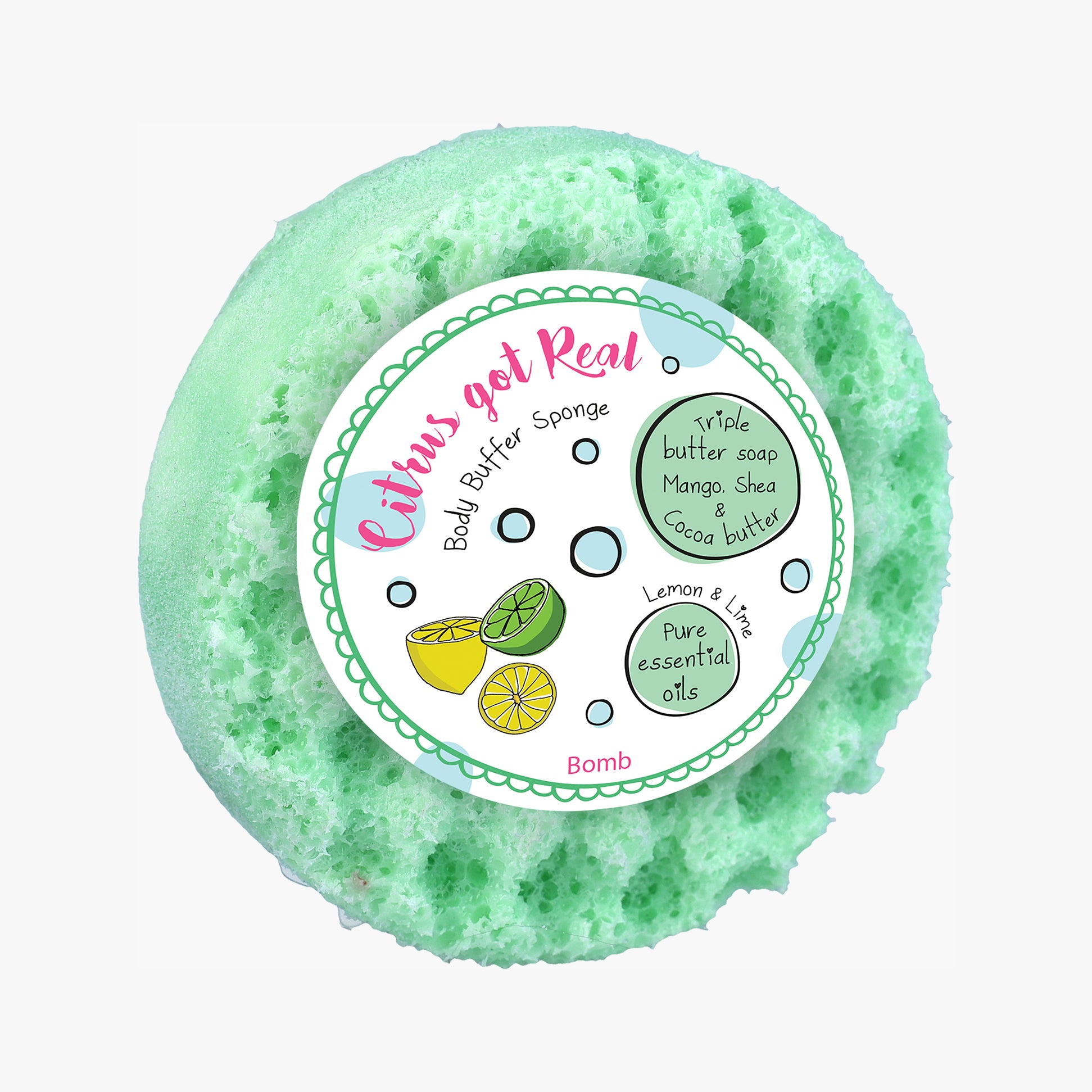 Bomb Cosmetics Citrus Got Real Bath Sponges & Loofahs n/a