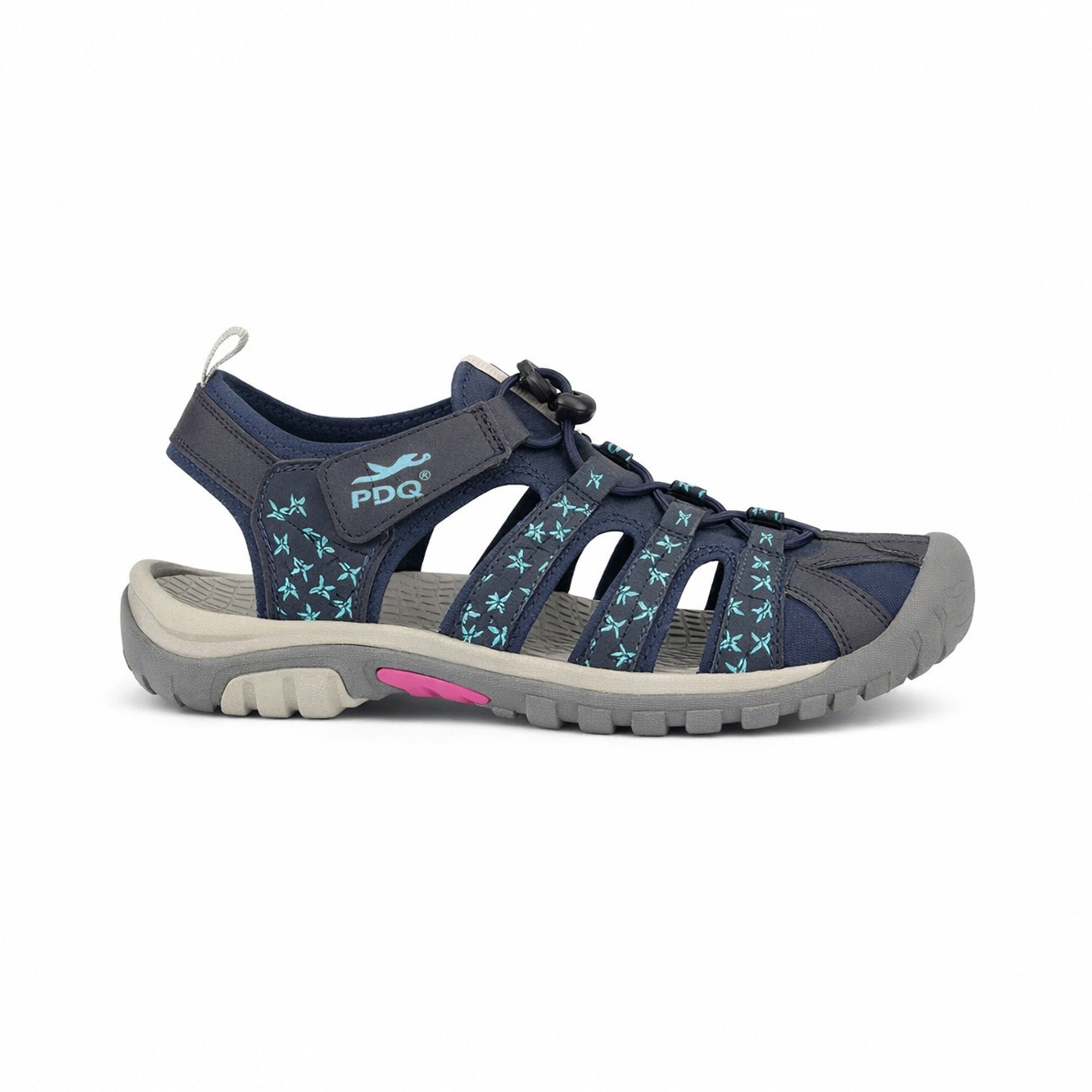 PDQ MILLIE Womens Hiking & Trail Sandals Navy