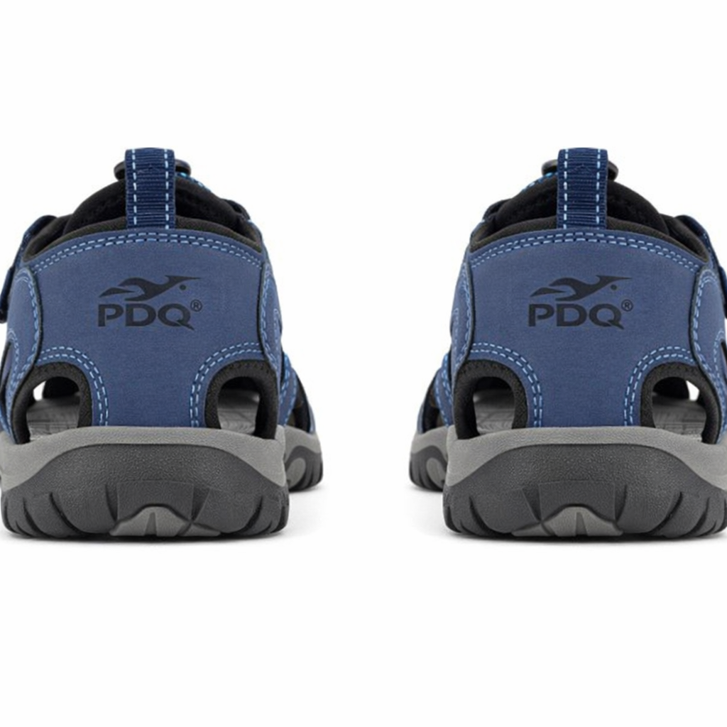 PDQ JASPER Mens Hiking & Trail Sandals Navy