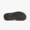PDQ BROWN PU 3 Touch Fastening Adjustable Sports Sandal