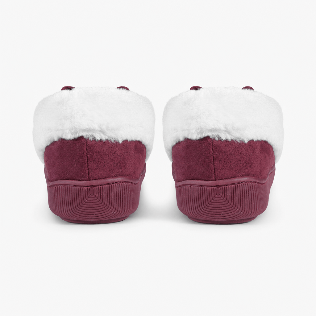 Jo & Joe KINLOCH Womens Moccasin Slippers Plum