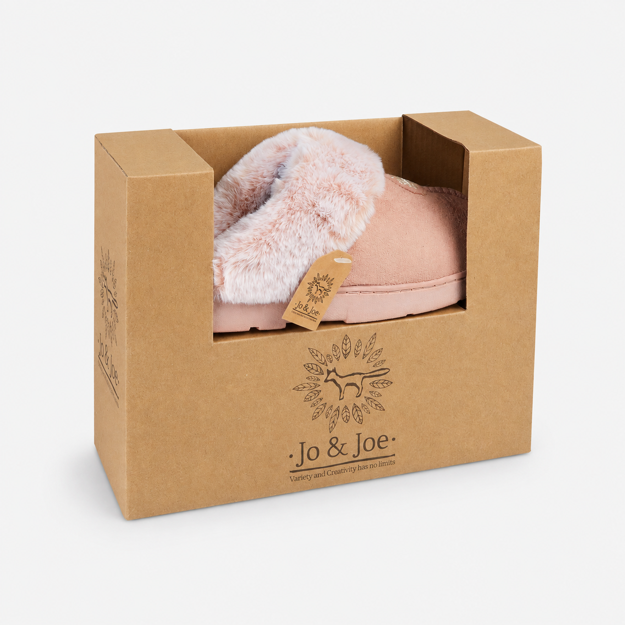 Jo & Joe SPLENDOUR Womens Mule Slippers Dusky Pink
