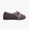 Padders LOTTY Womens Full Slippers Charcoal