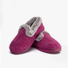 Padders MISHA Womens Full Slippers Bordo Popcorn