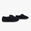 Padders OLIVER Mens Touch Fasten Full Slippers Navy