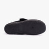 Padders OLIVER Mens Touch Fasten Full Slippers Black