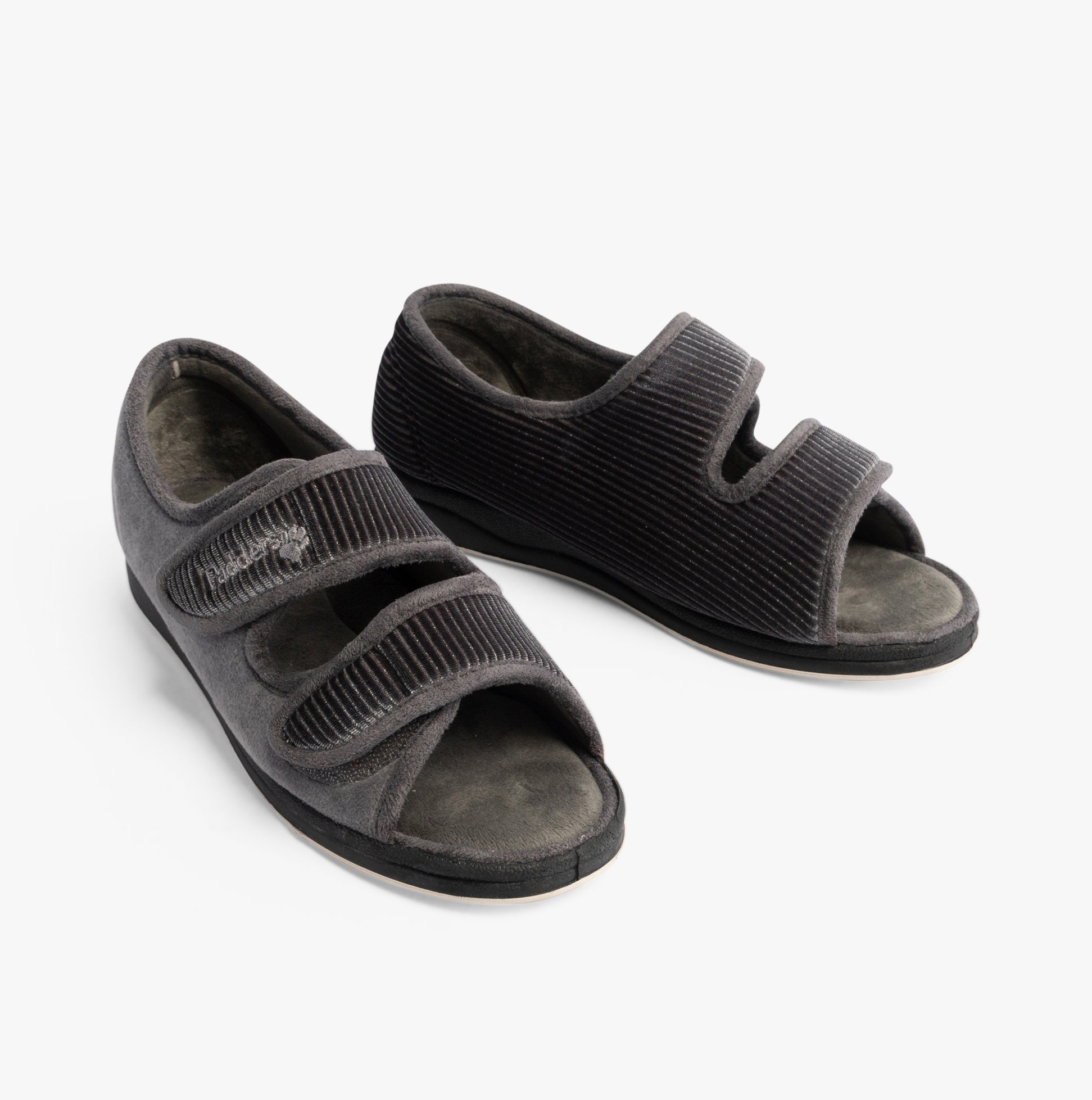 Padders LYDIA X Womens Slippers Grey