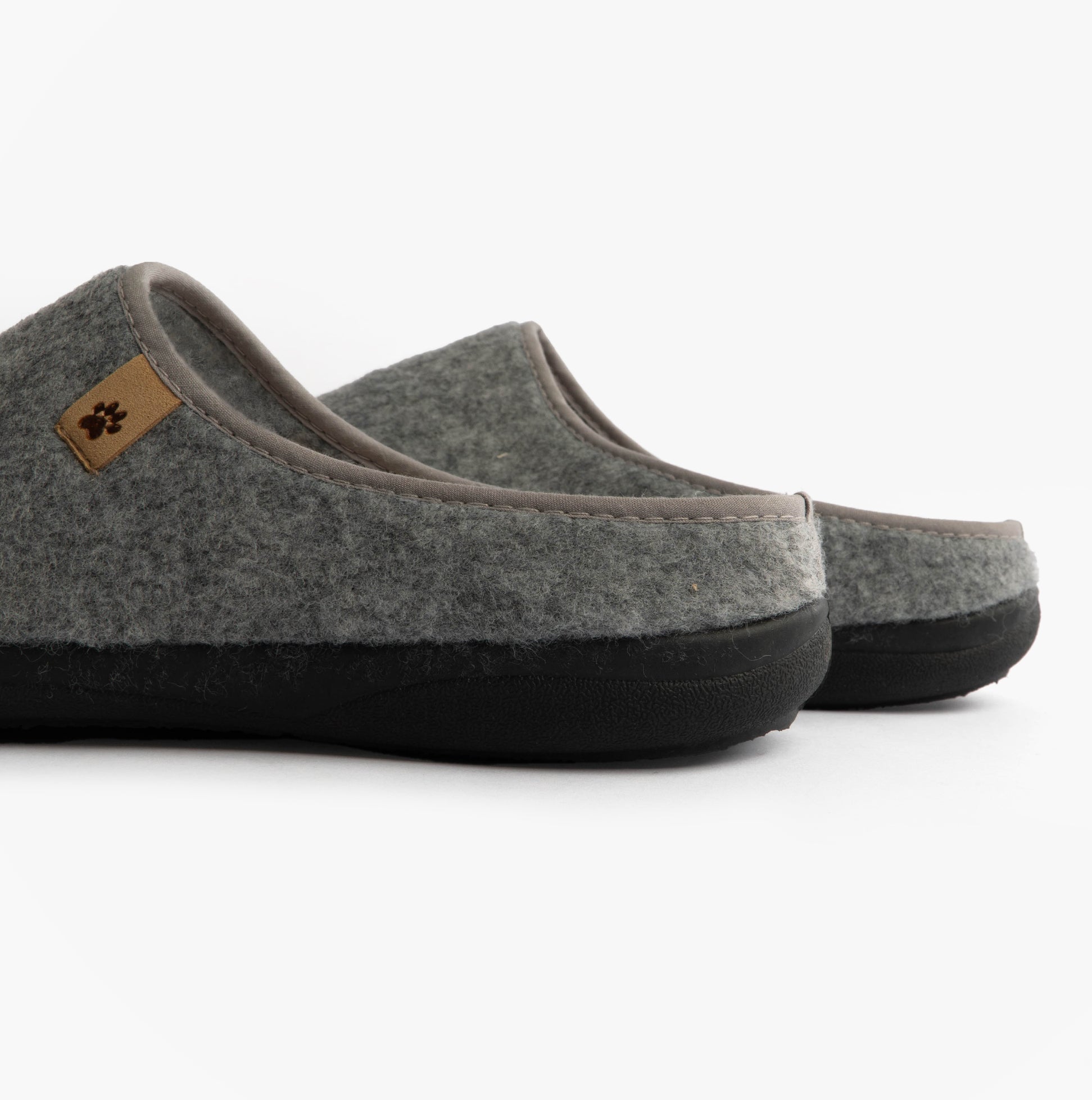 Padders FELIX Mens Mule Slippers Grey