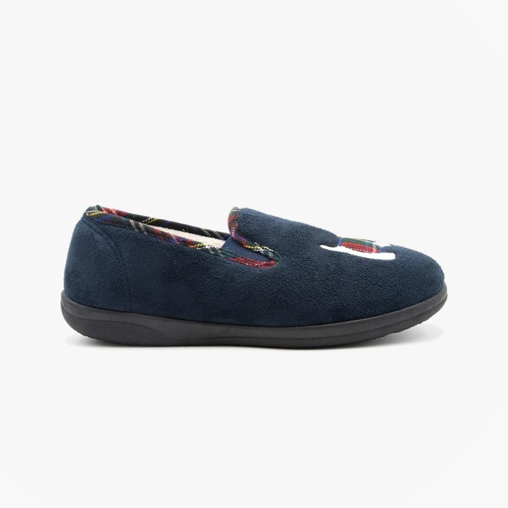Padders DANDIE Womens (2E/3E Fit) Full Slippers Navy
