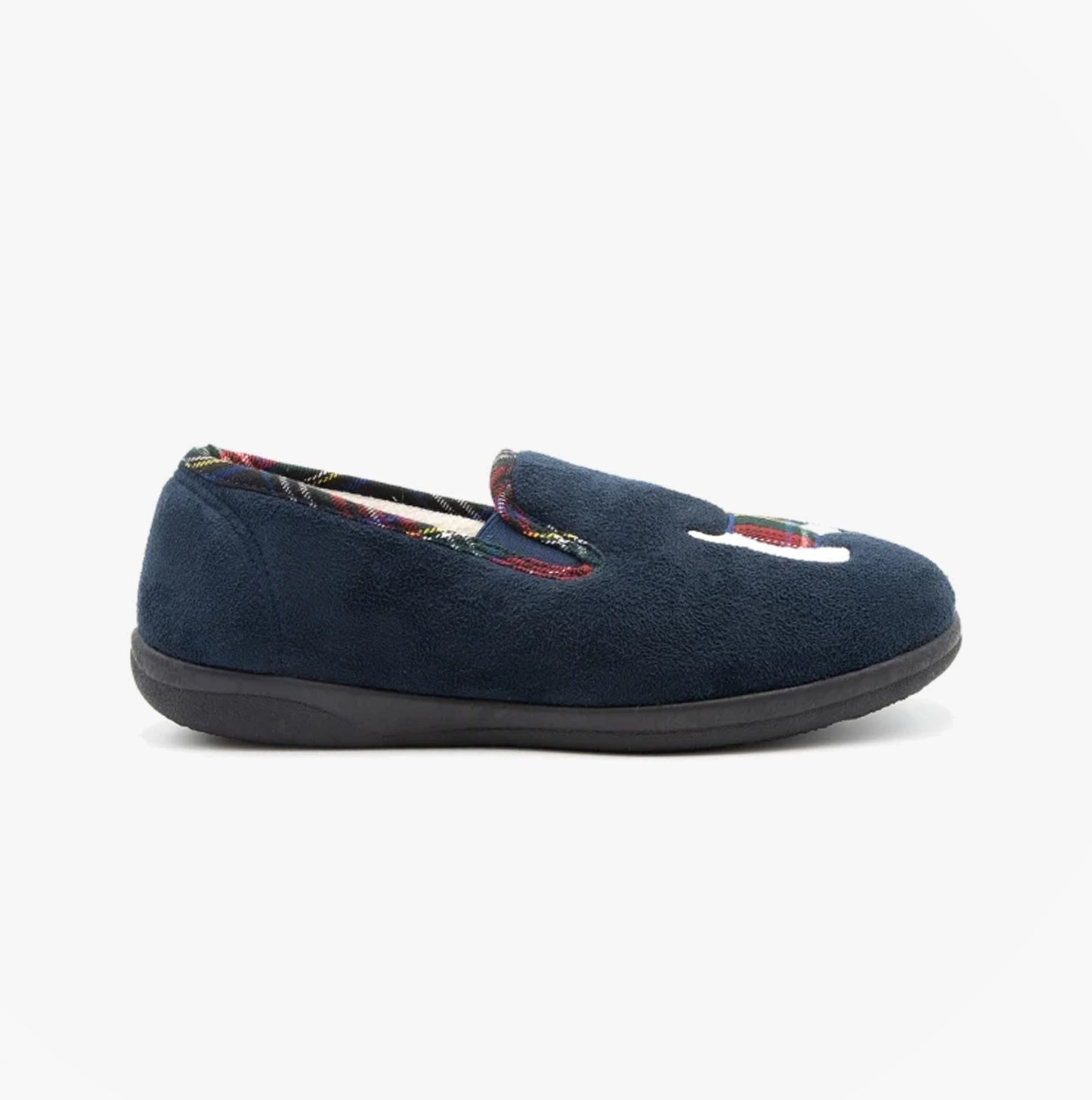 Padders DANDIE Womens (2E/3E Fit) Full Slippers Navy