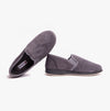 Padders ALBERT Mens (G Fit) Full Slippers Corduroy Grey