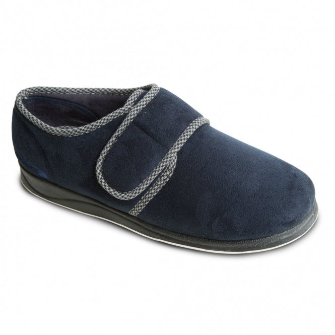 Padders HARRY (G Fit) Mens Slippers Navy