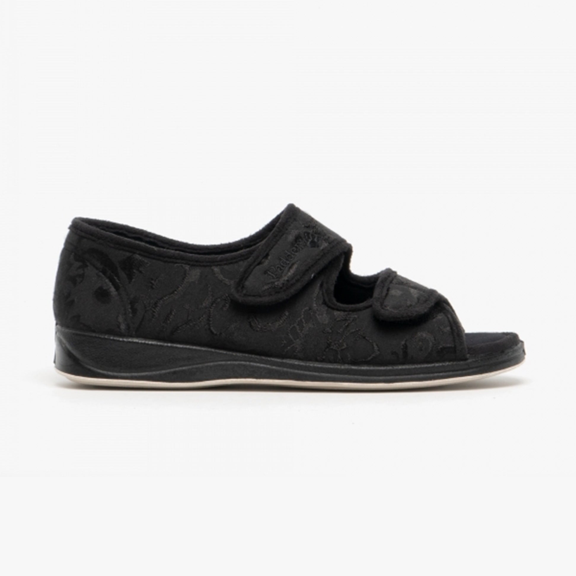 Padders LYDIA Womens Slippers Black