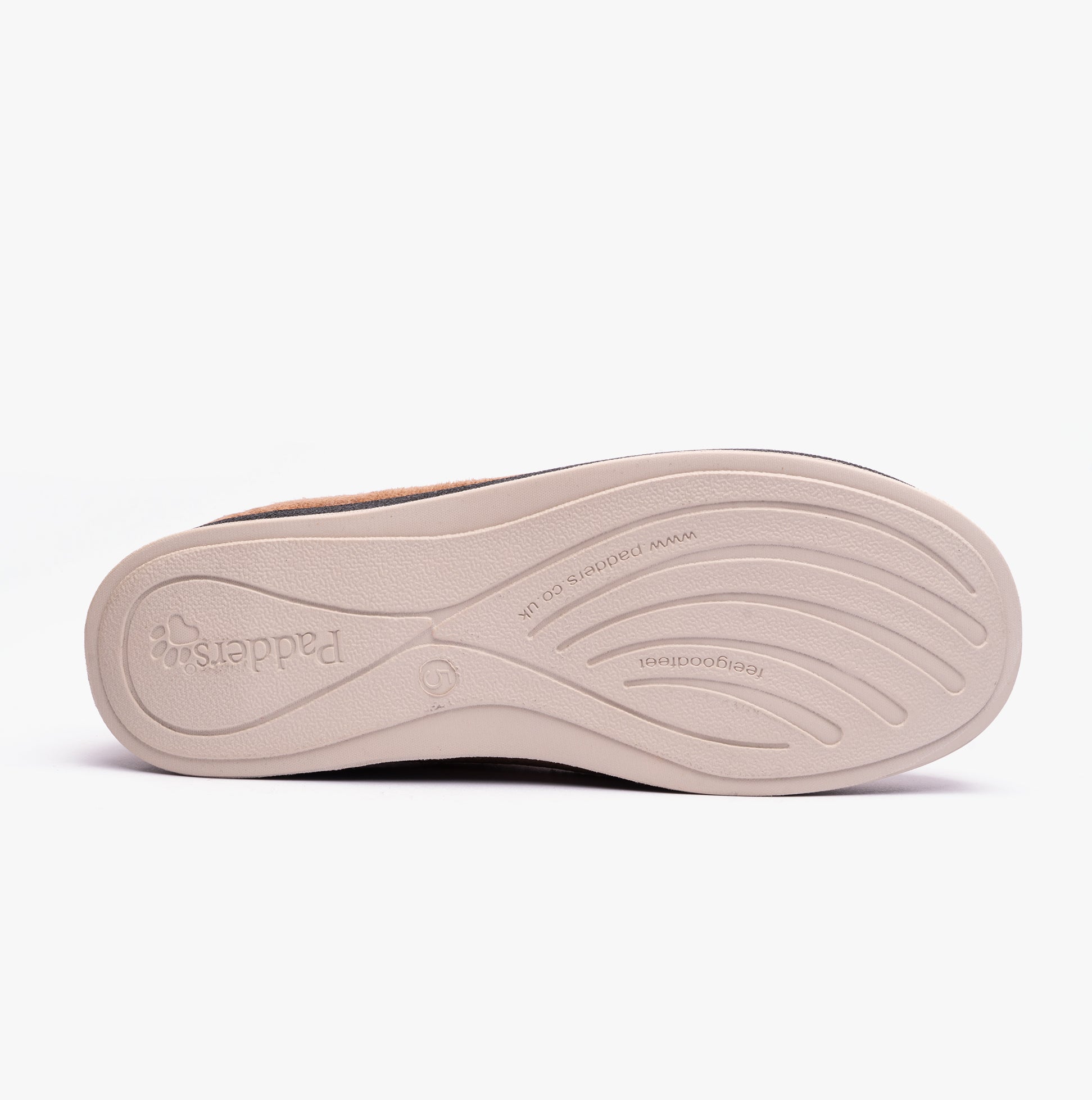 Padders CARMEN Womens (2E Fit) Full Slippers Camel