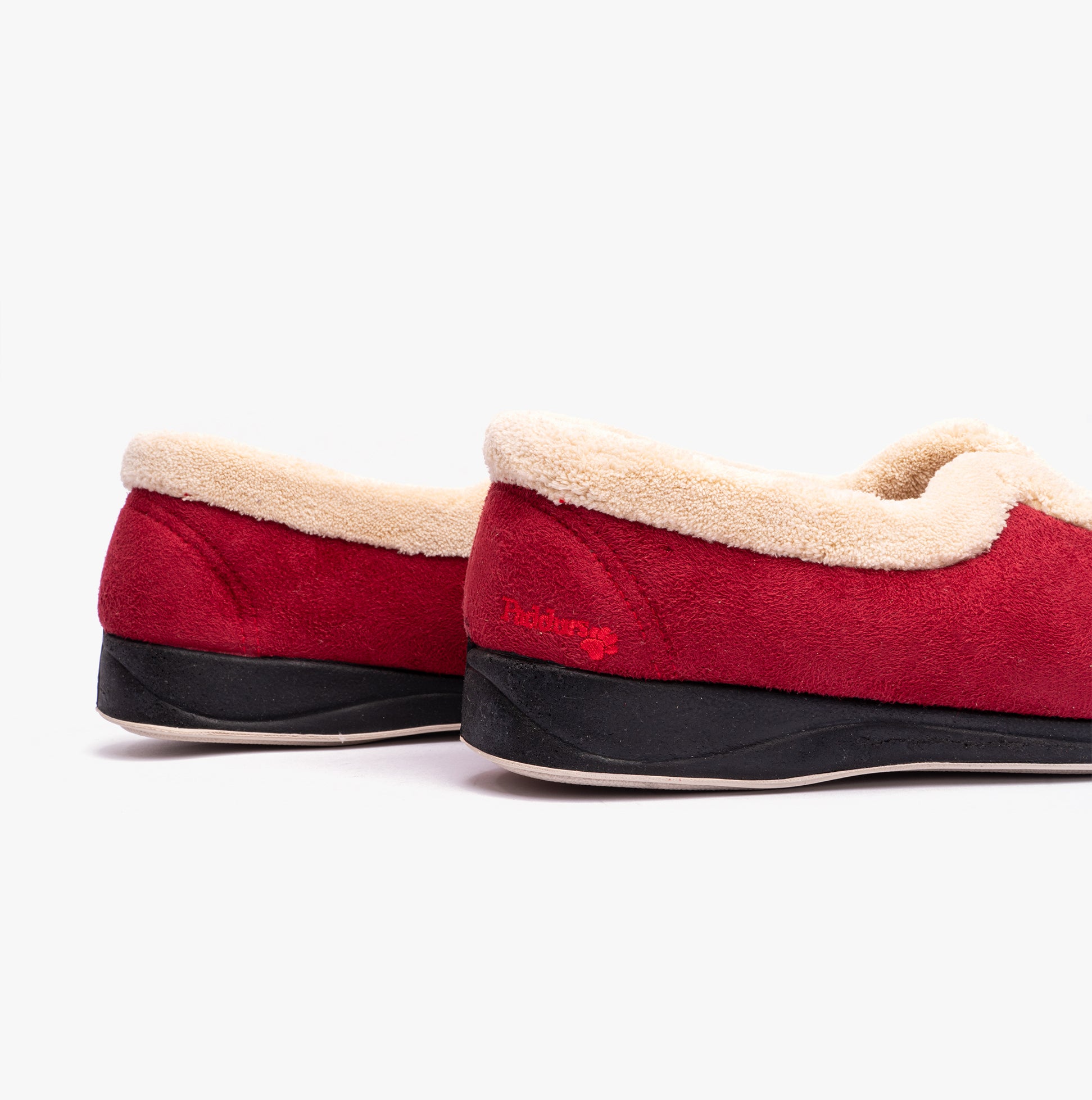 Padders CARMEN Womens (2E Fit) Full Slippers Red