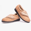 Padders HUG Womens (EE Fit) Touch Fasten Slippers Brown