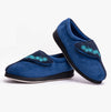 Padders HUG Womens (EE Fit) Touch Fasten Slippers Royal