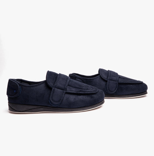 Padders WRAP Mens Slippers Navy