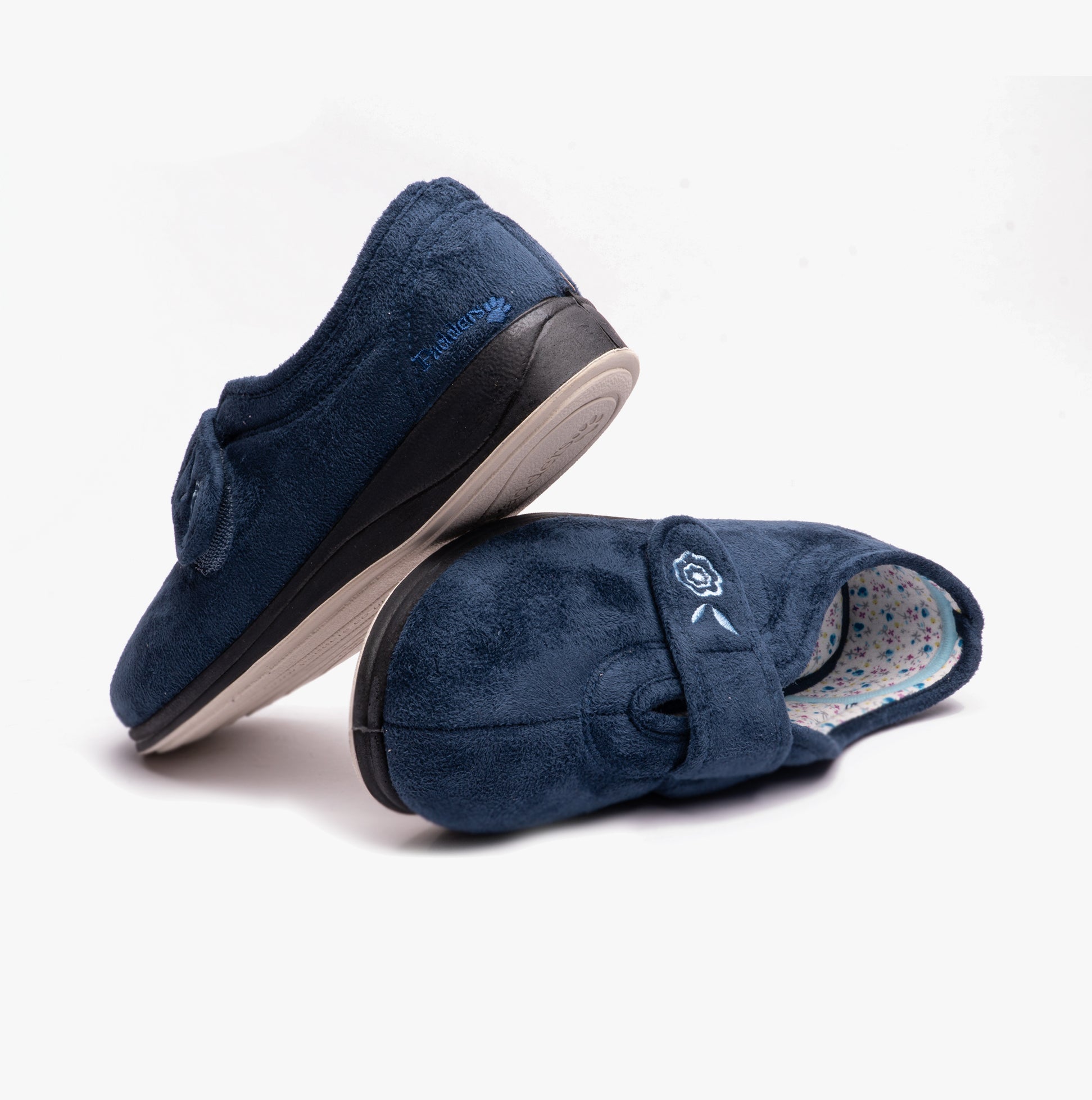 Padders CAMILLA Womens Slippers Denim Blue