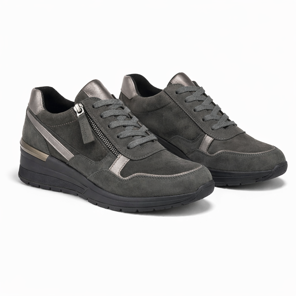 Cipriata ADA Womens Casual Trainers Grey/Pewter
