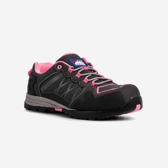 Himalayan 4302 Womens Safety Shoes Grey/Pink