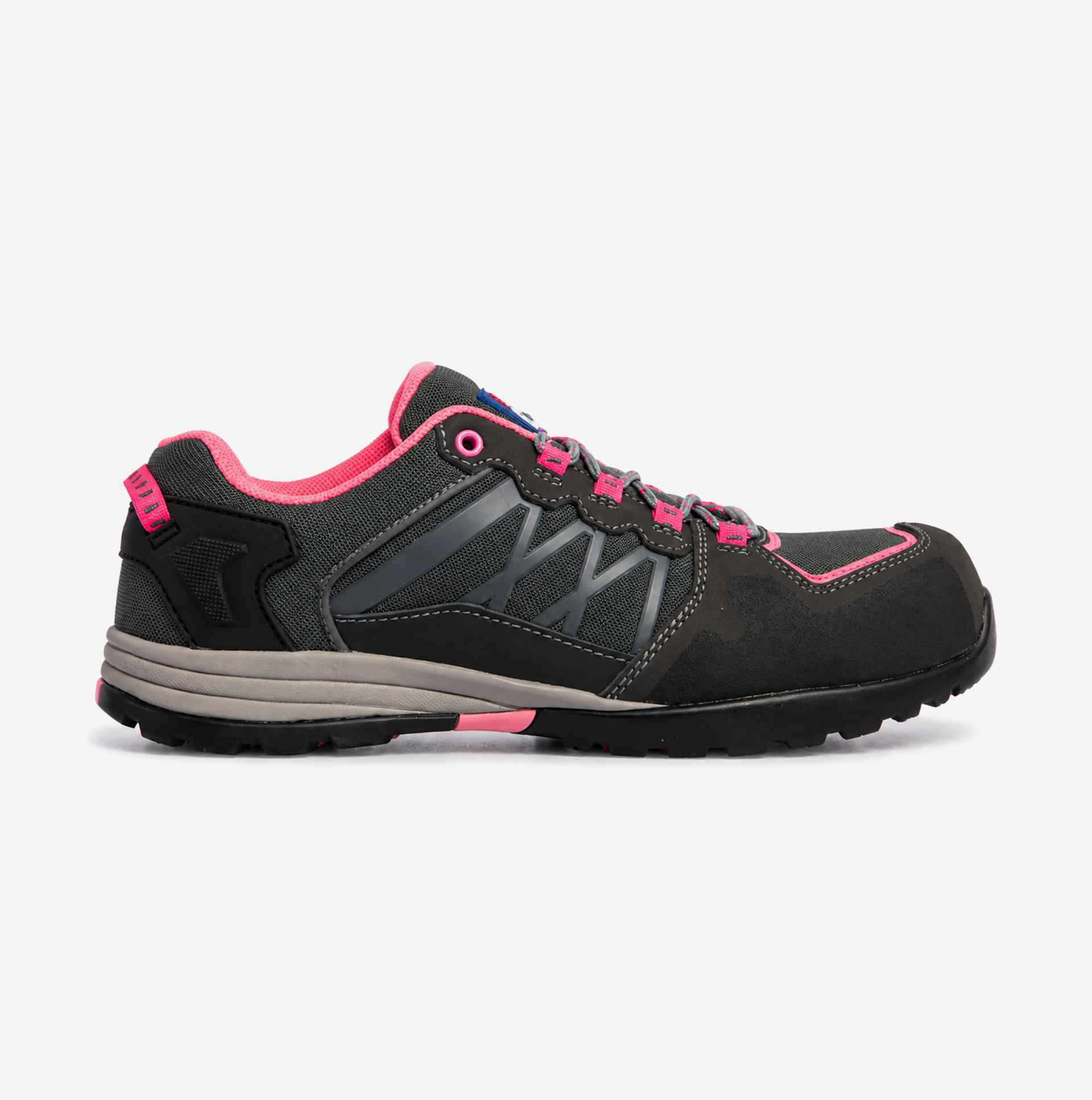 Himalayan 4302 Womens Safety Shoes Grey/Pink