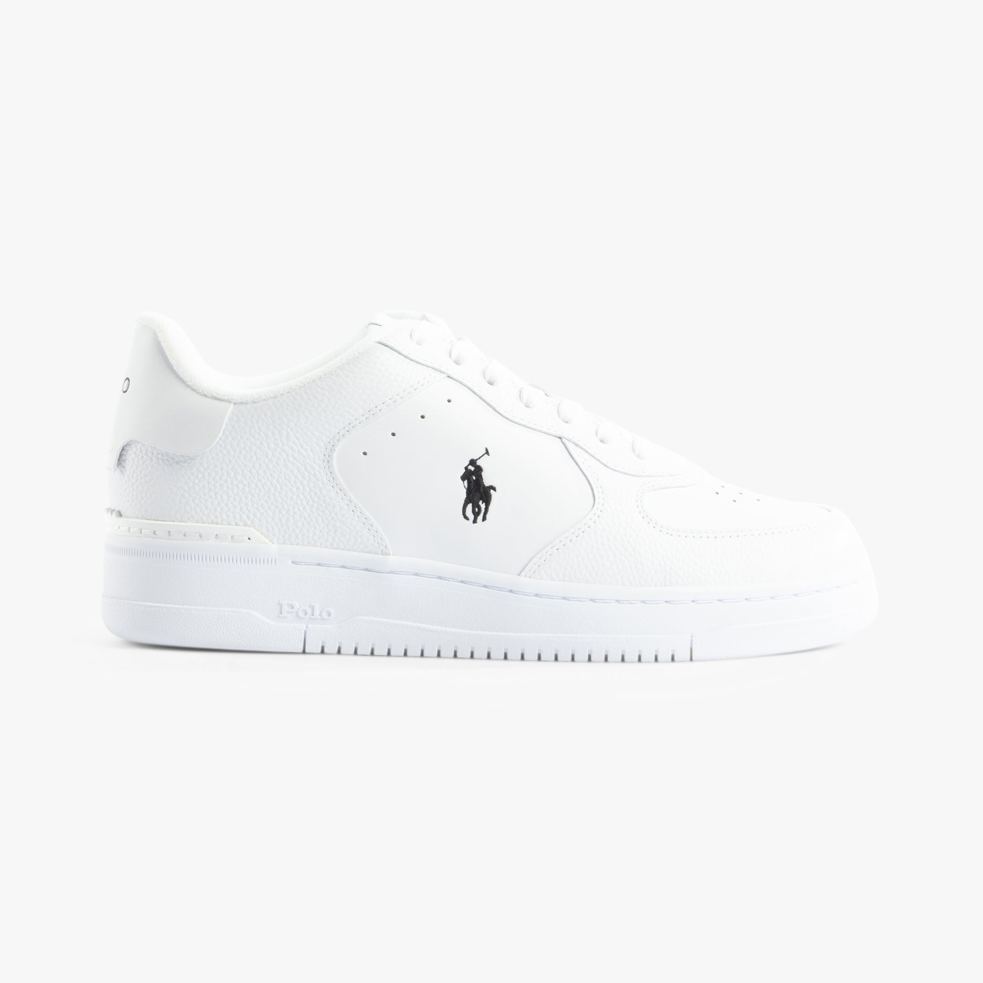 Polo Ralph Lauren MASTERS Mens Trainers White/White/Black