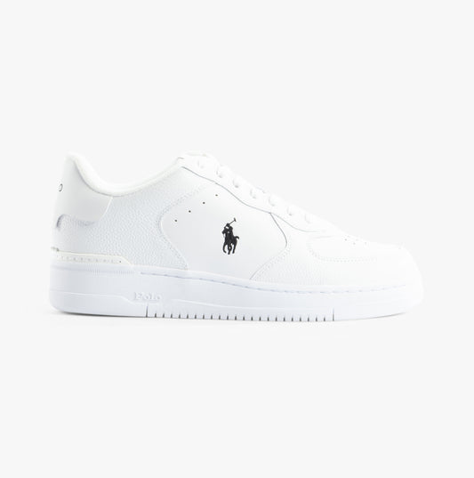 Polo Ralph Lauren MASTERS Mens Trainers White/White/Black