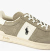 Polo Ralph Lauren HRT AERA Mens Trainers Earth Grey/Deckwash White