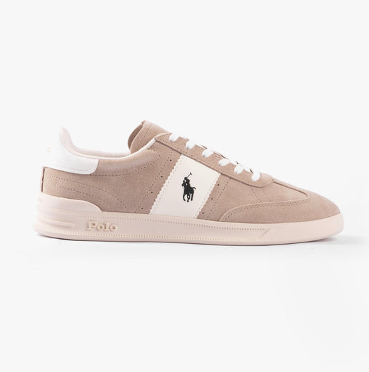Polo Ralph Lauren HRT AERA Mens Trainers Milkshake/Deckwash White