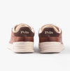 Polo Ralph Lauren HERITAGE COURT II Mens Trainers Tan/Ecru