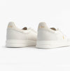 Polo Ralph Lauren Mens Bedford Lace Up Leather-Suede Trainer White