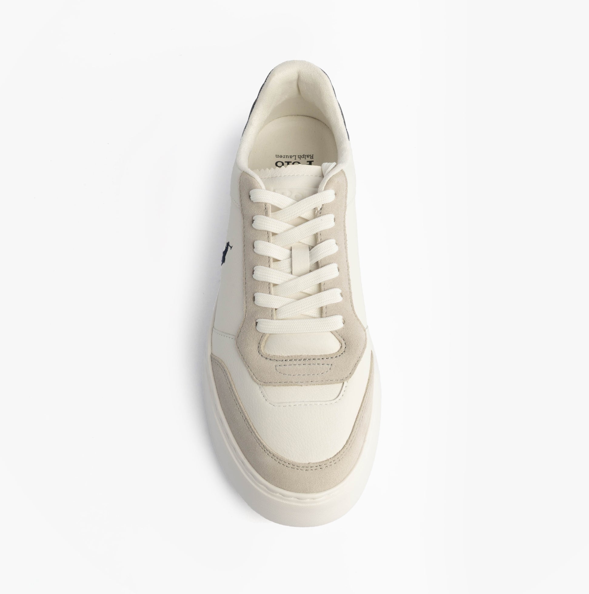 Polo Ralph Lauren RLITE SPORT Mens Trainers Deckwash White/Navy