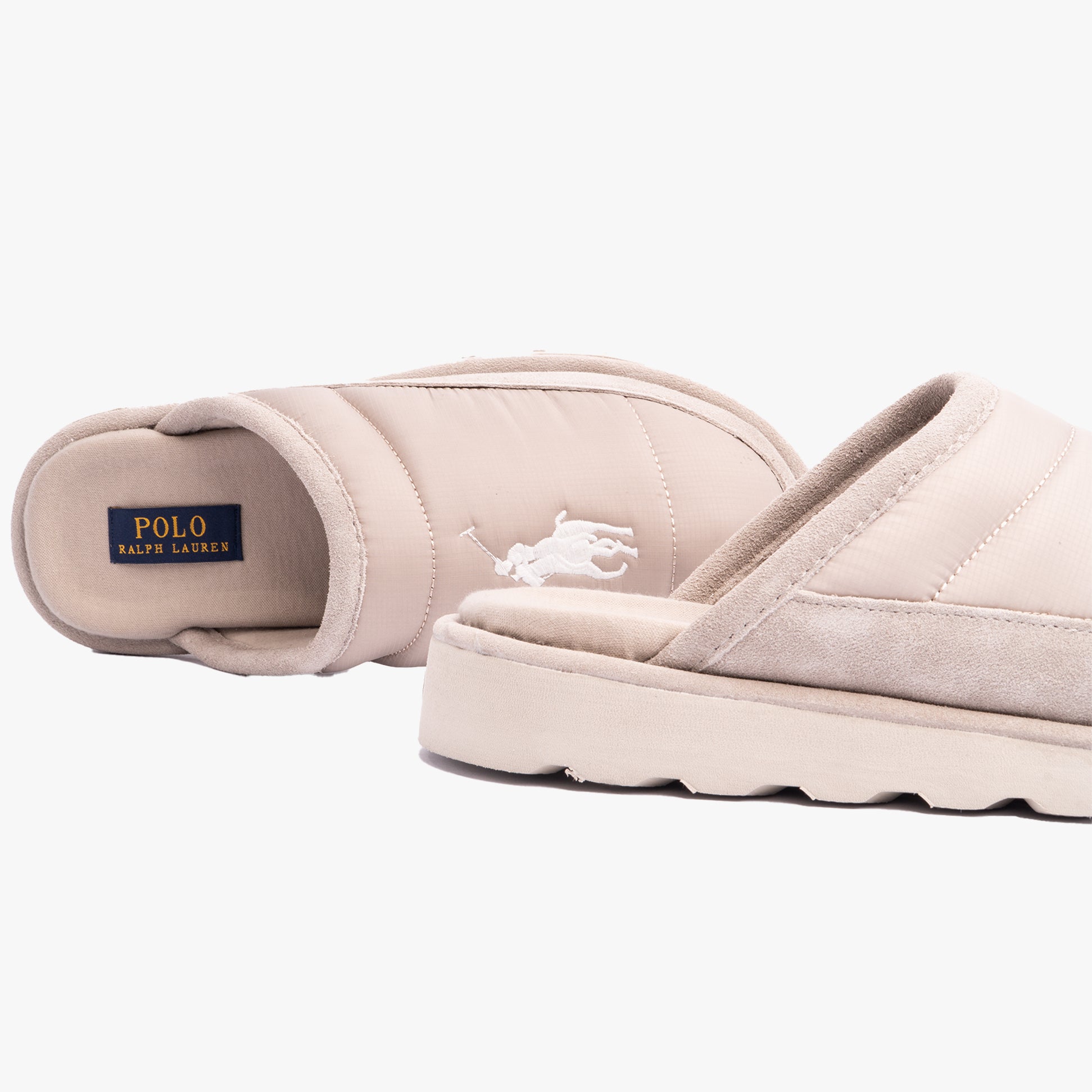 Polo Ralph Lauren READE SCUFF Mens Loafers Milkshake